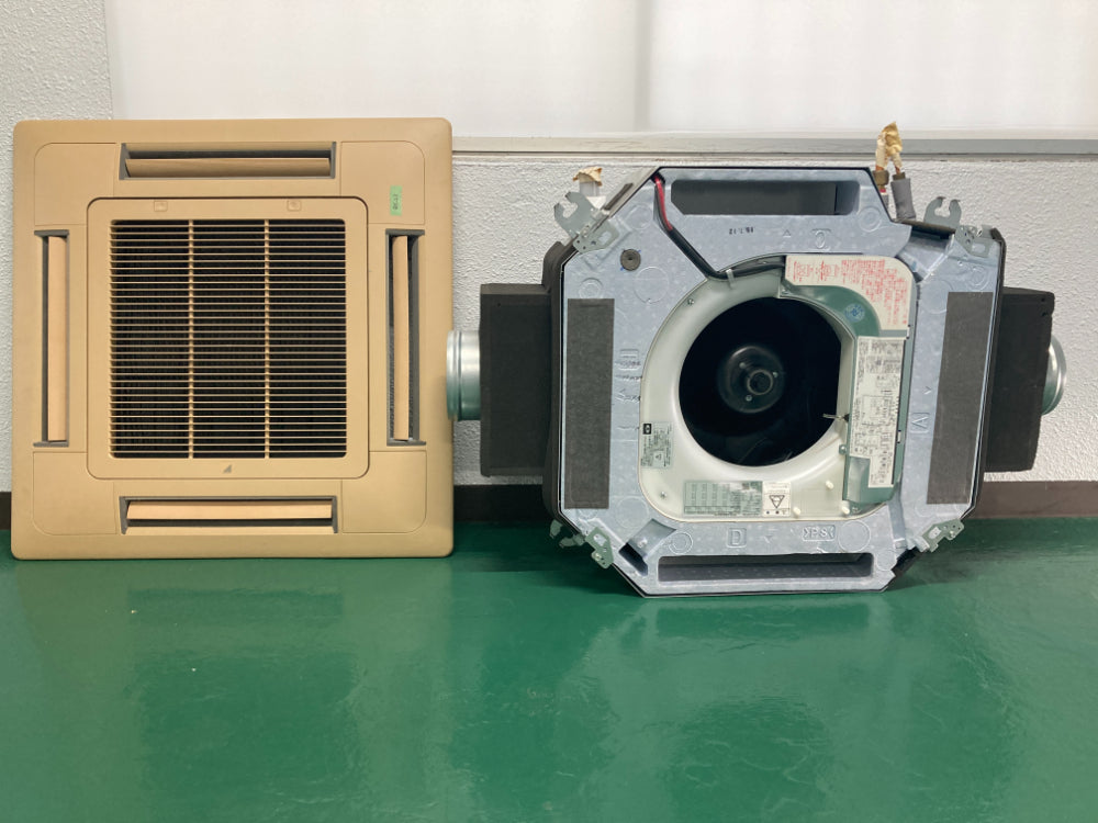 2019年製 ダイキン 天井カセット4方向 ショーカセ 業務用エアコン 2.5馬力 EcoZEAS 三相200V SZRN63BCT【管理RS-23】