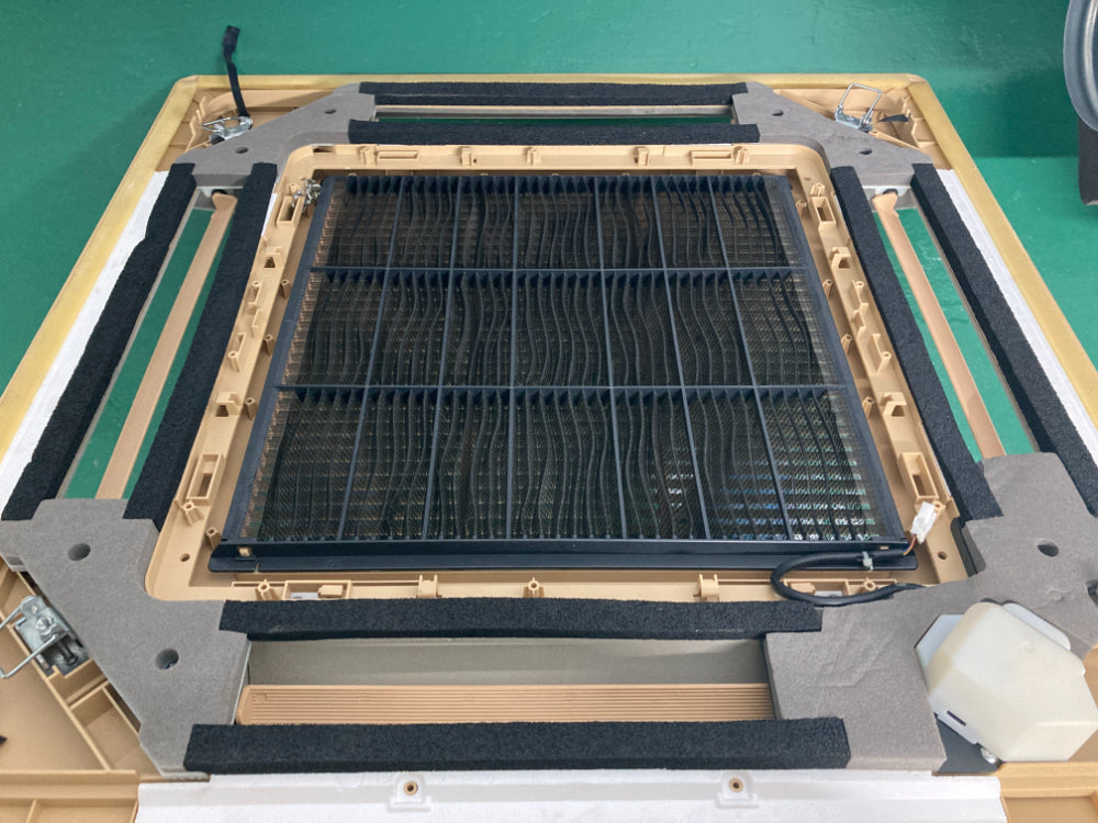 2019年製 ダイキン 天井カセット4方向 ショーカセ 業務用エアコン 2.5馬力 EcoZEAS 三相200V SZRN63BCT【管理RS-23】