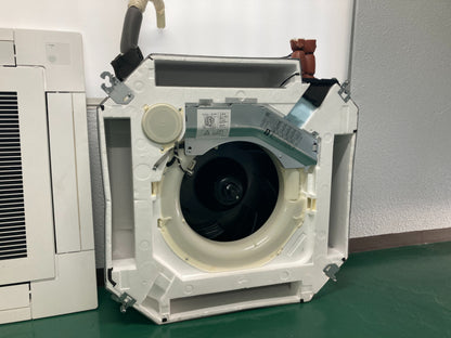 2017年製 日本キヤリア(東芝) 天井カセット4方向 業務用エアコン 2馬力 三相200V AUSA05077X【管理RS-30】