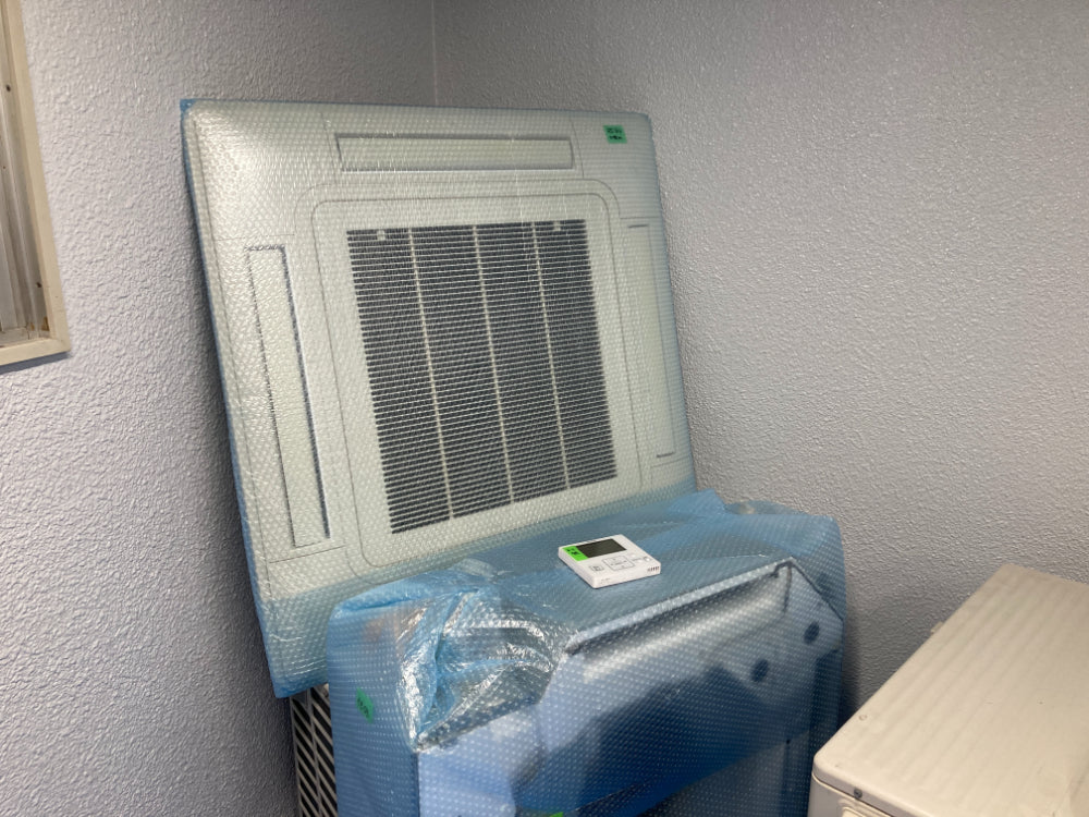 2021年製 日立 天井カセット型 業務用エアコン 3馬力 省エネの達人 三相200V RCI-GP80RSH6【管理RS-84】