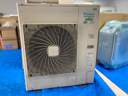 2020年製 ダイキン 天井カセット型 業務用エアコン 5馬力 EcoZEAS S-ラウンドフロー 三相200V SZRC140BF【管理RS-89】